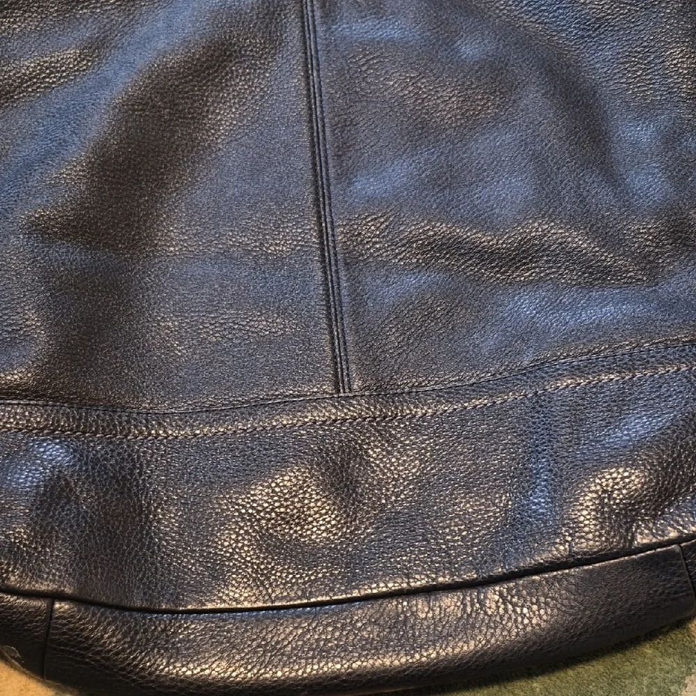 Coach Black Pebbled Leather Crossbody Bag